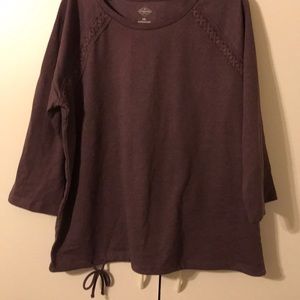 NWT St. John’s bay athletic sweat shirt Sz XXL